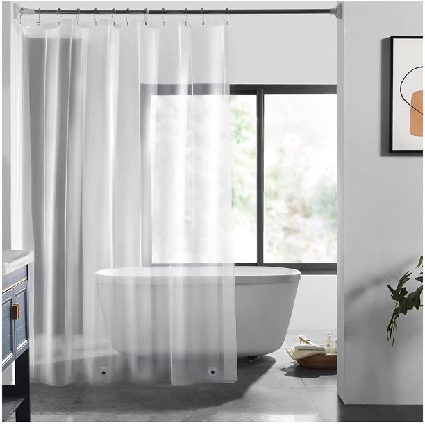 Clear Shower Curtain Liner 180*200cm EVA Light Weight Shower Liner
