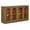 Old Pine / Solid Wood, variant on FunMay Navy Solid Wood Storage Buffet Cabinet with Glass Doors