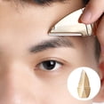 thumbnail image 4 of 2 maquinillas de afeitar para cejas con cubierta moldeadora de cejas multiusos portátil para hombre 2 piezas, 4 of 10