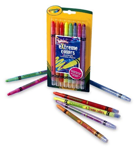 Crayola Twistables Extreme Color Crayons-8 Count - Walmart.com