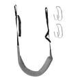 thumbnail image 2 of MERIGLARE Back Traction Belt Back Support Portable Soft Home Care Lumbar Traction Belt with Hook Grey, 2 of 9