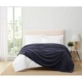 thumbnail image 5 of Royal Velvet  Lavish Plush Solid Blanket Twin/Twin XL - Grey, 5 of 5