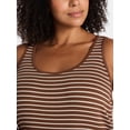 thumbnail image 3 of Terra & Sky Women's Plus Sleeveless Ribbed Mini Dress , Sizes 0X-5X, 3 of 4