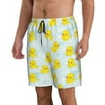 thumbnail image 2 of Logiee cute rubber duck Print Mens Swim Trunks Quick Dry Board Shorts,Breathable Hawaii Beach Shorts Swimwear Bathing Suits-Small, 2 of 6