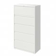 thumbnail image 7 of Hirsh 36-in Wide HL10000 Series 5 Drawer Metal Lateral File Cabinet White, 7 of 7