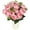 A Pink, variant on Artificial Peony Flower Silk Peonies Bouquet 4 Bundles Fake Flowers Bulk for Home Wedding Party Decor (White) A