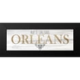 thumbnail image 2 of Kimberly, Allen 18x8 Black Modern Framed Museum Art Print Titled - Orleans Street, 2 of 5