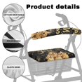 thumbnail image 5 of HELLHERO Rabbit Seat & Backrest Cover Set Walker Seat Cushion Cover and Flowers for Seniors Machine Washable Easy to Install for Cover Only, 5 of 7