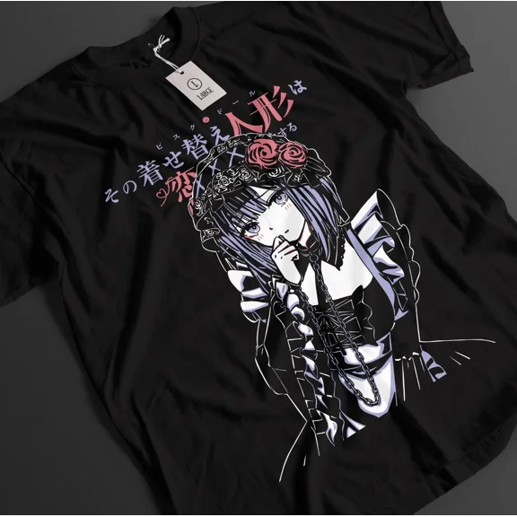 VINTAGE Genshin Impact Shirt Zhongli Tshirt Ei T-Shirt Venti Top Hu Tao Kazuha Anime Tee