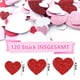 thumbnail image 3 of Laklulu Stickers Love, paquete de 120 pegatinas autoadhesivas de goma espuma con forma de corazón con purpurina para decoración, pegatinas de vinilo impermeables para ordenador portátil, teléfono, 3 of 7
