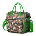 thumbnail image 1 of Sac à Lunch Imprimé Floral et Léopard - Grand Sac Isolé Étanche, Élégant, 1 of 6