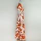 thumbnail image 4 of Vestido Vestido con hombros descubiertos para mujer Vestido con cordones y estampado hueco grande (Naranja XXXL) Ygjytge Naranja T 3EG para Mujer, 4 of 8