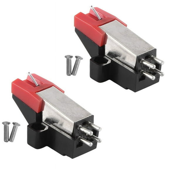 2X for Turntable Stylus Dynamic Magnetic Turntable Needles Record Player Reader Vinyl LP Gramophone Accessories