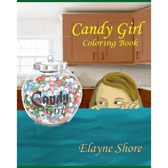 Candy Girl: Coloring Book, (Paperback)