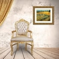 thumbnail image 3 of Van Gogh, Vincent 31x26 Gold Ornate Wood Framed with Double Matting Museum Art Print Titled - Wheatfield 1888, 3 of 4