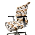 thumbnail image 6 of Ambesonne Horror Office Chair Cover Stretchable High Back, Balloons and Candies Motifs, Multicolor, 6 of 6