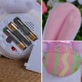 thumbnail image 4 of Noehoiugi Lighted Easter Bunny,12.6" Handmade Huggable Rabbits Couple With Lights,Light Up Easter Basket Rabbits Easter Gift, Party Favor Figurine For Spring Tabletop Holiday Room, Blue,1Pcs, 4 of 4
