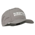 thumbnail image 5 of Director Embroidered Cotton Twill Cap - Grey OSFM, 5 of 5