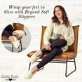 thumbnail image 3 of Britt's Knits Beyond Soft Chenille Knit Slippers with Nonslip Sole, 3 of 7