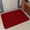Red, variant on Small Door Mat Indoor Outdoor 15.7"x23.6",Red Floral Absorbent Non Slip Entry Rug,Country Farmhouse Abstract Flowers Pattern Low Profile Welcome Mat for Front/Side Door Apartment Entrance Bathroom