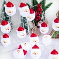 thumbnail image 2 of fastboy Christmas LED String Lights Snowflakes Snowman Xmas Tree Fairy Light Decorations Party Supplies for Home Window Accessories, 2 of 8