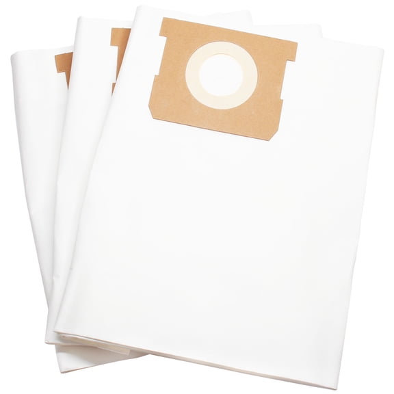 Shop Vac 16 To 22 Gallon Paper Bags 3 in Pack - 906-63-00, ECC495SW, GK-54005