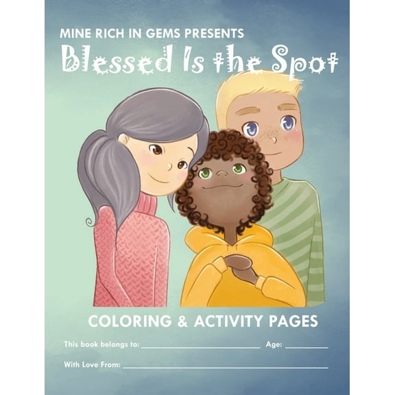 Blessed Is the Spot Coloring & Activity Book, (Paperback)