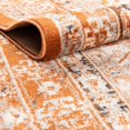 thumbnail image 6 of Rugs.com Charlotte Collection Rug – 5 Ft Octagon Terracotta Low-Pile Rug Perfect For Living Rooms, Kitchens, Entryways, 6 of 6