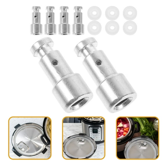 PTOOTP Cooker Replacement Float Valve, Kitchen Parts, Assorted Colors, 6 Sets for Various Models