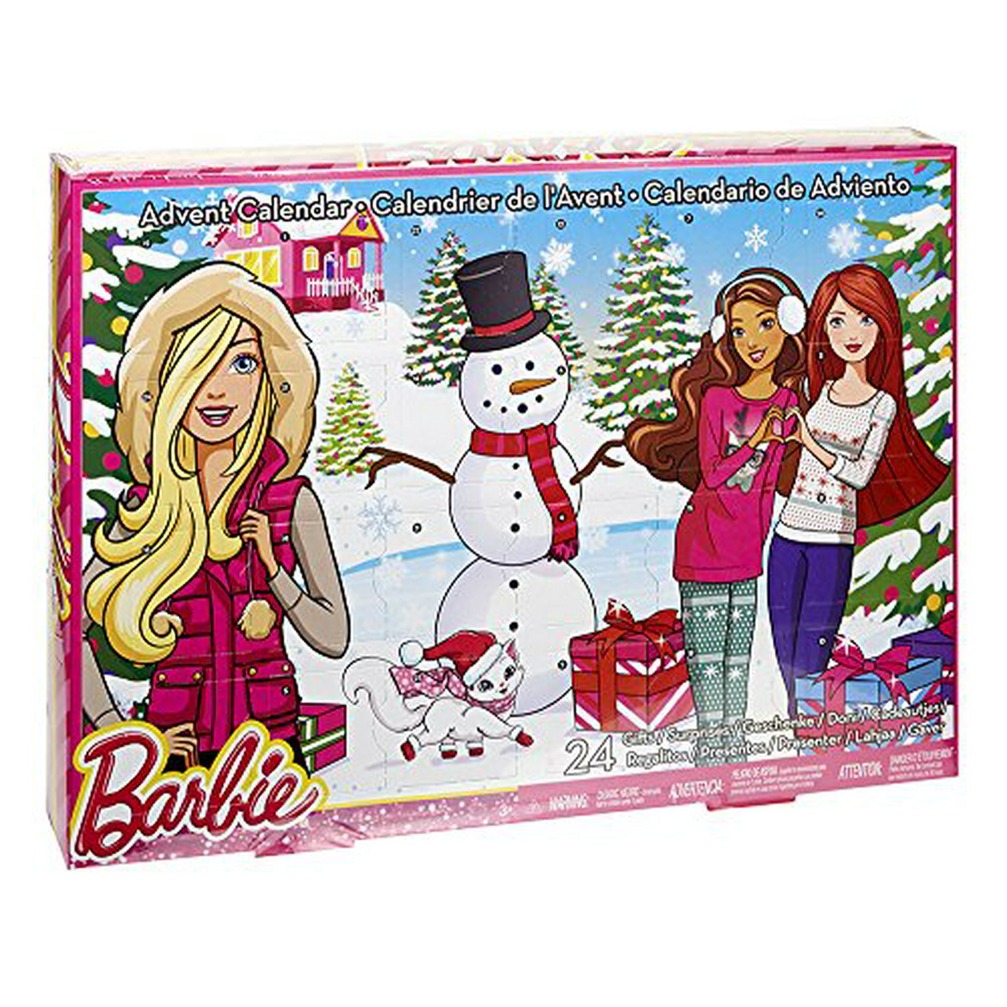 Barbie Advent Calendar Walmart Canada calendario barbie