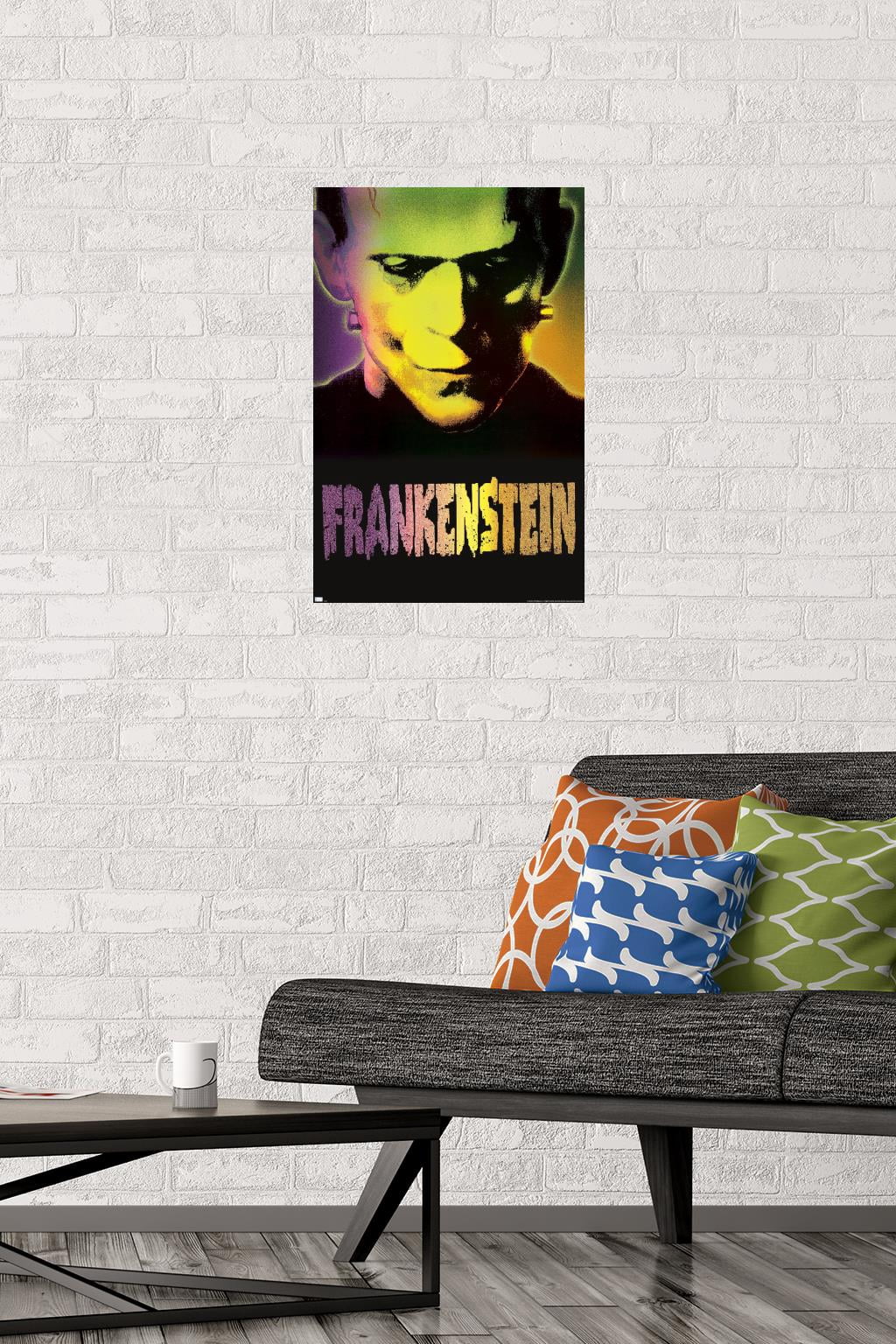 Frankenstein - Close-Up Wall Poster, 14.725" x 22.375"