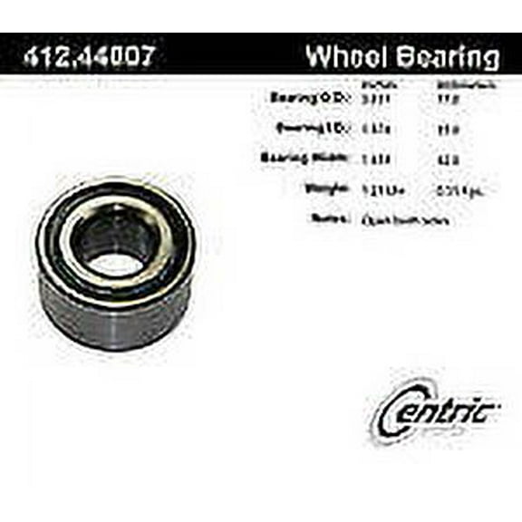 Centric 412.44007E Front Wheel Bearing Fits select: 2002-2010 LEXUS SC, 1993-2005 LEXUS GS