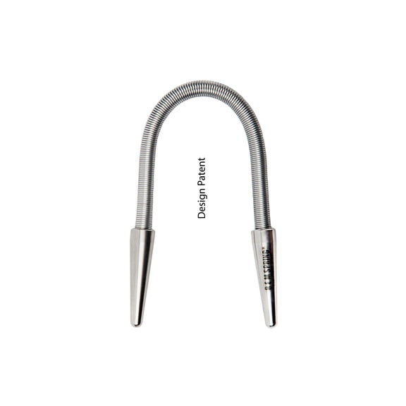 R.E.M Spring Facial Hair Remover - The Original Hair Removal Spring [Design Patent]. Removes Hair from Upper Lip, Chin, Cheeks and Neck. 100% Stainless Steel.