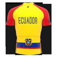 thumbnail image 2 of Ecuador Full Zipper Bike Short Sleeve Cycling Jersey  for Men - Size L, 2 of 4