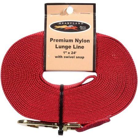 Heartland: Lunge Line 1" X 24 w/Swivel Snap, 1 Ct