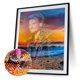 thumbnail image 1 of Cuadros Decorativos Pintura de diamante del cantante de rock Johnny Halliday taladro redondo completo 30x40cm (A5546) Ehuebsd embutido en tela, 1 of 8