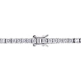 thumbnail image 4 of Everly Women's 8 1/4ct TGW Created White Sapphire Sterling Silver Tennis Bracelet, 4 of 9