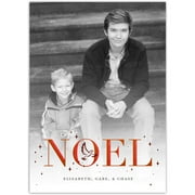 Noel - 5x7 Personalized Religious Holiday Card