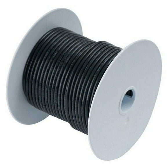Ancor Black 14 Awg Tinned Copper Wire - 500'
