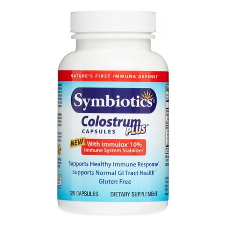 - Symbiotics Colostrum Plus Capsules, 120 Ct