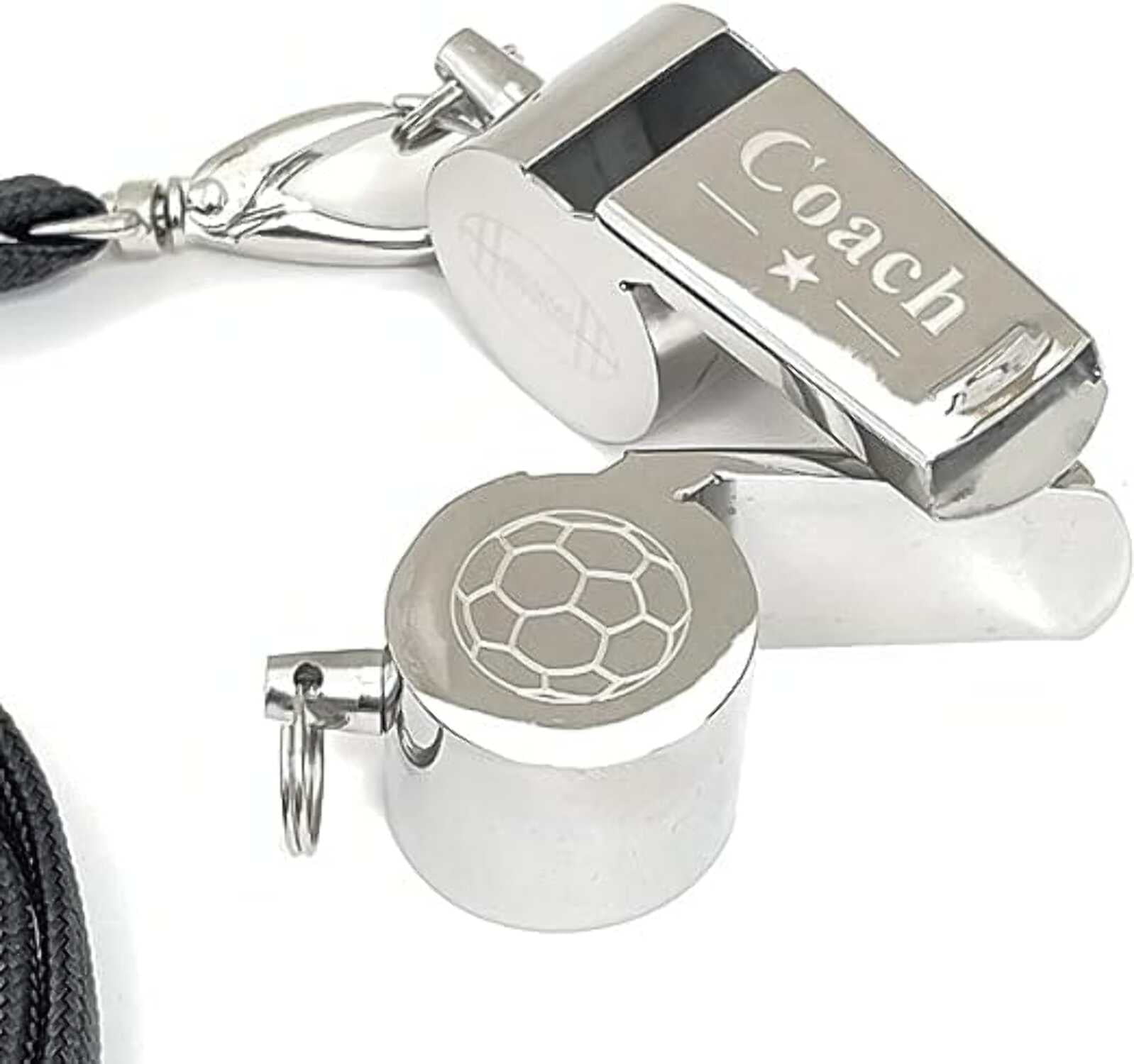 Soccer Coach Whistle Engraved Coaches Gift