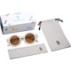 thumbnail image 4 of Bonitas gafas de sol polarizadas redondas para niños, niñas y niños con protección UV400., 4 of 4