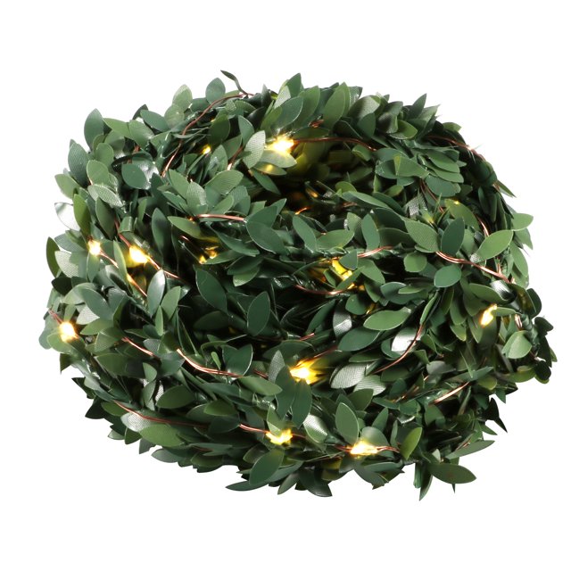 Ratán Luz Fuerte 100 Led Usb Powered Control Remoto Cadena De Luz Decoración Para Fiesta De Boda En Interiores 10M Hojas Serendint HA020561-00