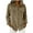 Khaki, variant on Womens Corduroy Shirts Solid Color Long Sleeve Collared Button Down Casual Cardigan Tops with Pockets Gray