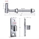 thumbnail image 3 of Bisagras Puerta para Cerca Madera Alta Resistencia, Bisagra Puerta con Perno en J para Cerca Madera, Bisagra Soldada Acero para Puerta Granja, Paquete 2 6 Pulgadas, 3 of 5