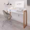 thumbnail image 4 of Boahaus Kettlewell Compact Desk with USB Charging, Drawer, and Shelf, 4 of 6