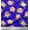 Purplish Blue, variant on Soimoi Black Cotton Duck Fabric Leaves & Faith Rose Floral Decor Fabric Printed Yard 44 Inch Wide