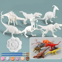 CCOCC Dinosaurs 3D Painting Set Kids Crafts and Arts Set Painting Kit Dinosaur Toys for Boys Girls Age 3-7 Years Old
