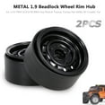 thumbnail image 2 of Wheel Hub Rim,Car Compatible With 1/10 Crawler Beadlock 1/10 Scx10 Redcat Diy 2pcs Metal 1.9 Hub Rim Beadlock Crawler Car Compatible Metal 1.9 Inch Rim Beadlock 1/10 Compatible With Scx10 Buzhi, 2 of 6