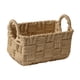 thumbnail image 3 of Cesta de almacenamiento de cuerda de papel, cesta de pan, cesta Rectangular apilable para servir comida, cesta decorativa para artículos diversos, 26cmx19cmx16cm, 3 of 8